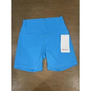 Lululemon Align High-Rise Short 6" Kayak Blue Light SIZE 8 NWT